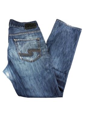Silver Jeans Garner Dark Wash Jeans 31x32
